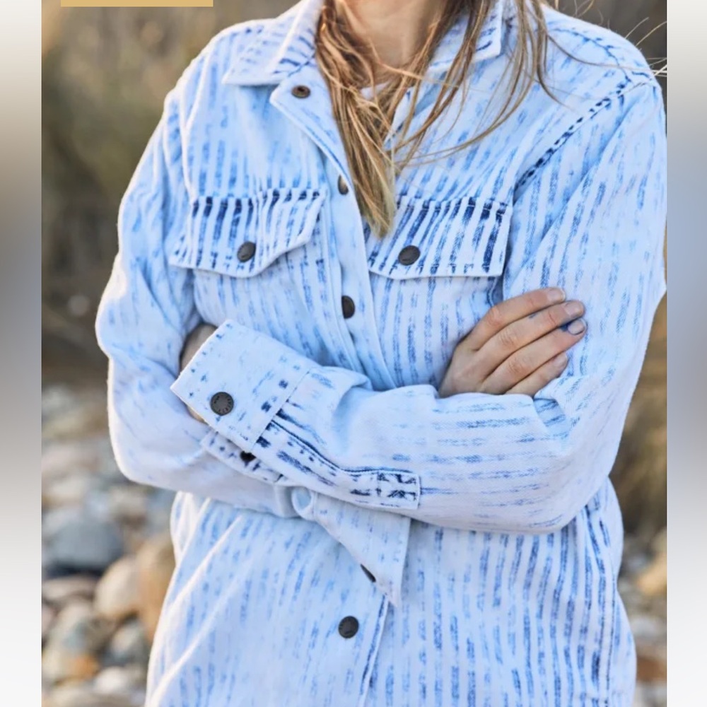 Faherty Savannah Topsail Chore Coat, Size Small